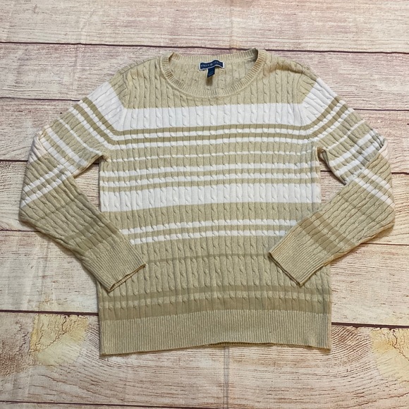 KAREN SCOTT Horizontal Striped Sweater (XXL) - Picture 1 of 4